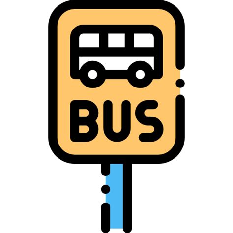 Bus Stop Free Buildings Icons