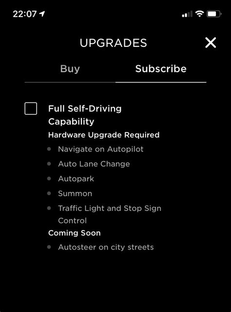 Tesla Releases FSD Subscription starting at $99