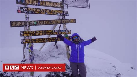 Une Azerba Djanaise Qui A Gravi Le Plus Haut Sommet D Afrique Je Ne