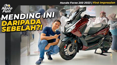 Honda Forza Harga Rp Jutaan Lebih Sedap Dipandang Mata