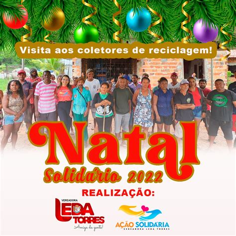 Vereadora Leda Torres Realiza Natal Solid Rio Coletores De Cod