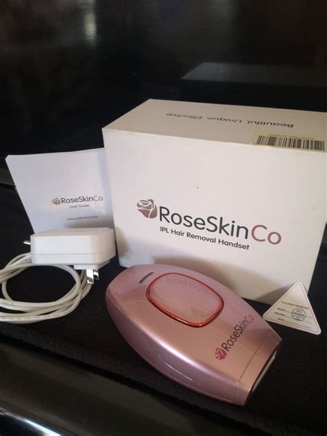 Roseskinco Ipl Hair Removal Handset Preloved Beauty Personal Care