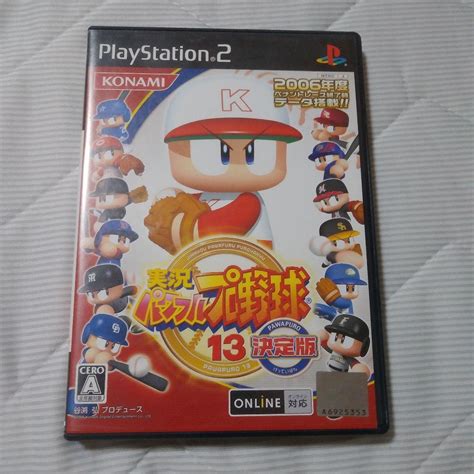 Ps2 ソフト 実況パワフルプロ野球13 決定版 メルカリ