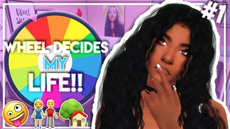 WHEEL DECIDES My SIMS LIFE 1 Sims 4 NEW LP YouTube