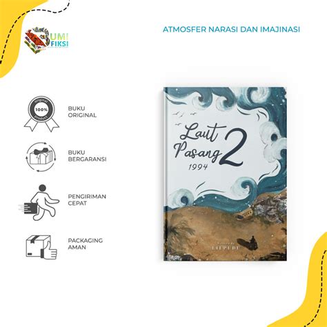 Jual Promo Free Merch Voucher Buku Novel Laut Pasang Vol