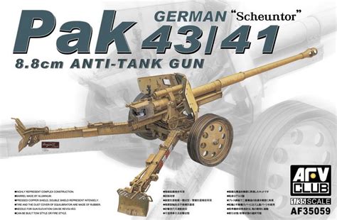 Afv Club Pak Cm Scheunentor Anti Tank Gun Traudls