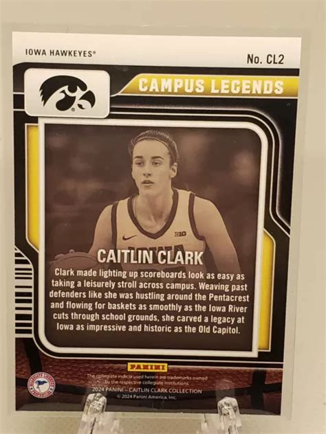 Panini Caitlin Clark Collection Contendenti Target Red Campus