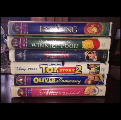 Vintage Disney Vhs Tapes - Etsy