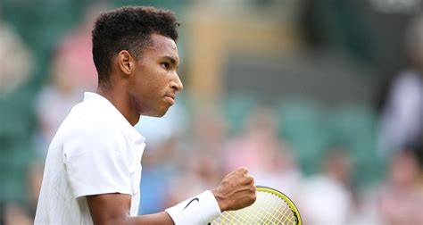 Felix Auger Aliassime Third Round The Championships Wimbledon