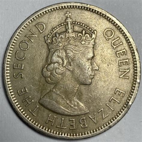 1960 QUEEN ELIZABETH THE SECOND 1 ONE DOLLAR COIN HONG KONG EBay