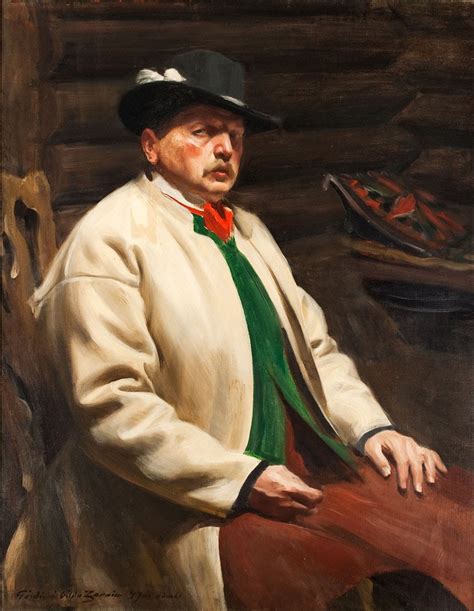 Self Portrait By Anders Zorn Useum