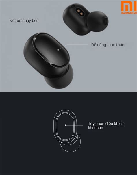 Tai Nghe Xiaomi Redmi Airdots Bluetooth True Wireless