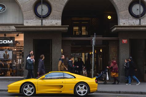 Yellow Ferrari f355 Sports Car | Copyright-free photo (by M. Vorel) | LibreShot