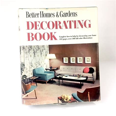 Better Homes And Gardens Decorating Book 1956 5 Ring Binder Mid Century