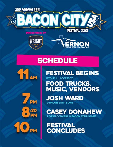 Bacon City Usa Visit Vernon Tx