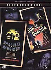 Dracula Double Feature Draculas Daughter Son Of Dracula DVD 2001