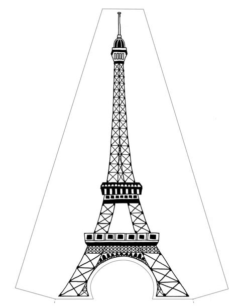 Dibujos De Torre Eiffel Para Colorear Para Colorear Pintar E