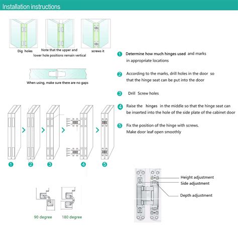 Buy Tambee Hidden Door Hinges Invisible Hinges Concealed Hinges Zinc