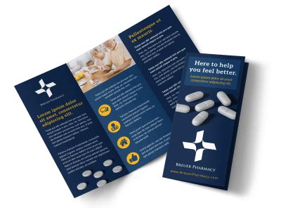 Pharmacy Brochure Templates Mycreativeshop