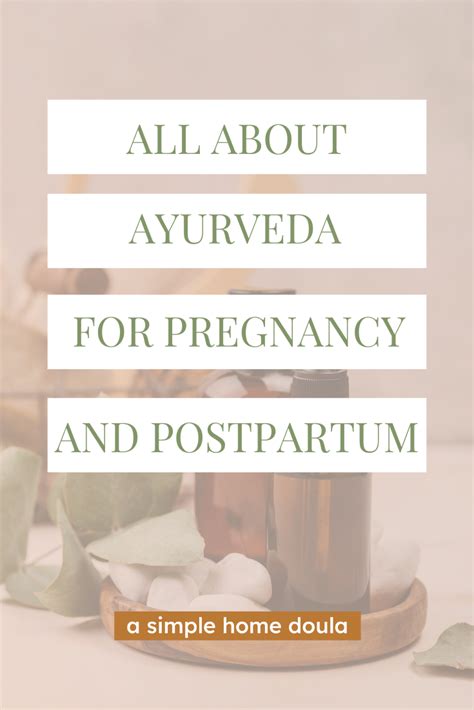 How To Have An Ayurvedic Pregnancy Postpartum Artofit