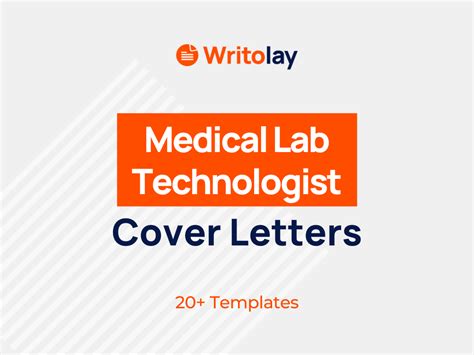 Medical Lab Technologist Cover Letter 4 Templates Writolay