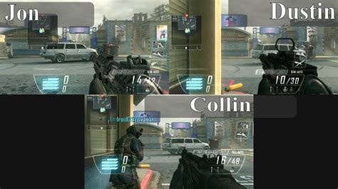 3 Player Split Screen Cod Black Ops 2 Youtube