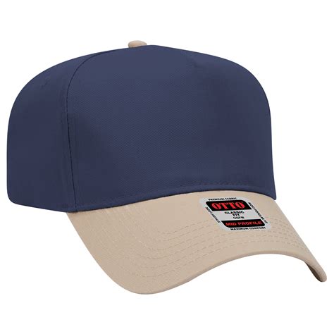 Otto Cap Panel Mid Profile Baseball Cap Walmart