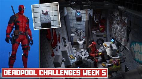 All Deadpool Week 5 Challenges Guide Find Deadpools Stuffed Unicorn