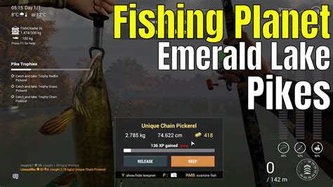 How To Catch Walleye Emerald Lake Fishing Planet Lmkaatlanta