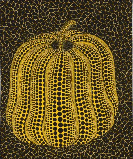 10 Most Famous Japanese Paintings Artst Yayoi Kusama Pumpkin Yayoi