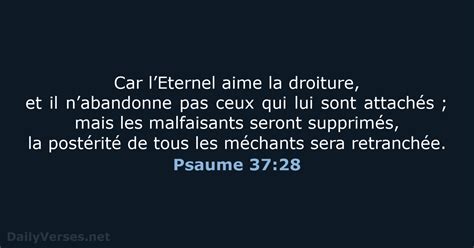 Janvier Verset Biblique Du Jour Bds Psaume