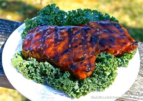 Sweet Tangy Korean Style Bbq Pork Chops Wildflour S Cottage Kitchen