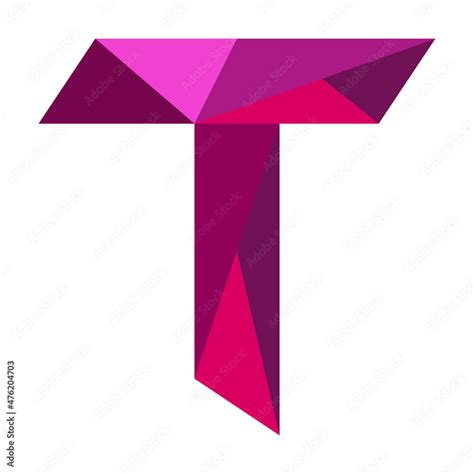 The Illustration Of Alphabet Letter T Logo Vector Suitable For Iconic