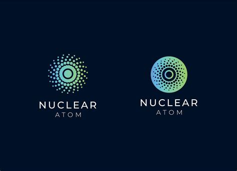 Nuclear Or Atom Logo Design Nuclear Logo 23870544 Vector Art At Vecteezy