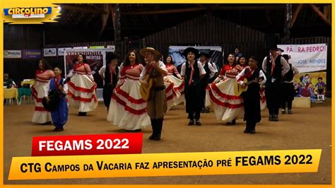 Pr Fegams Ctg Campos Da Vacaria Apresenta Coreografia E Emociona