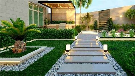 Home Garden Landscaping Ideas House Backyard Patio Design