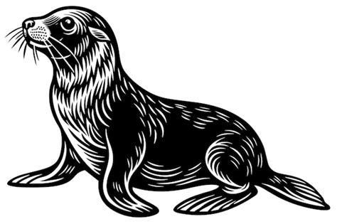 Premium Vector | Sea lion vector