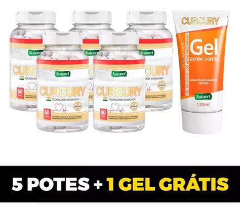 Potes Curcury Original Gel Extra Forte De Brinde Parcelamento