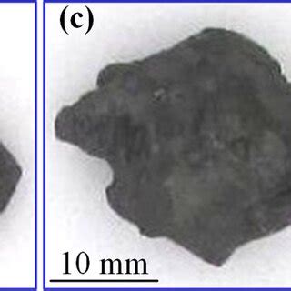 Five anthracite coal particles. (a–e) screening anthracite coal ...