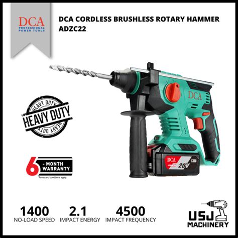 Dca Cordless Brushless Rotary Hammer Adzc22 6 Months Warranty Lazada