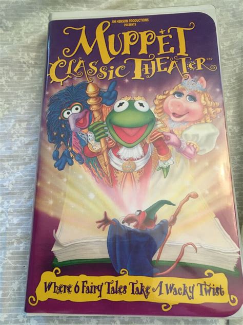 Vhs Tape Muppet Classic Theater Where 6 Fairy Tales Take A Wacky Twist