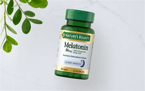 Melatonin Supplements for Sleep Support – Nature's Bounty