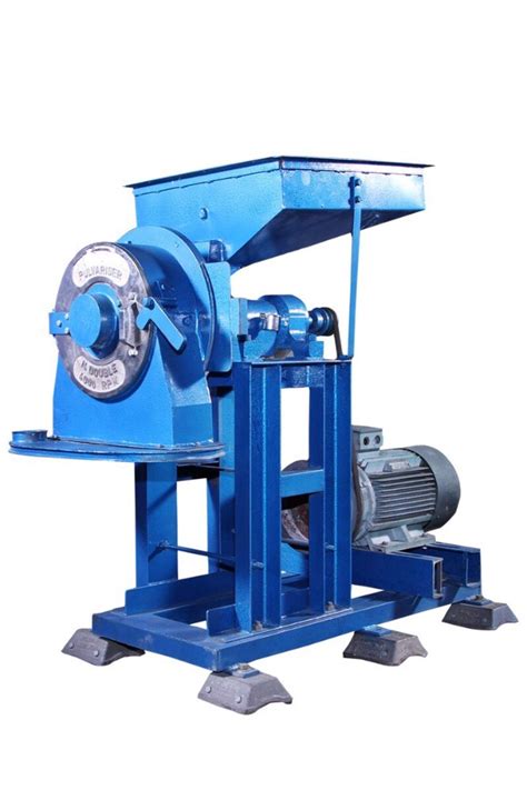 Laxmi Mild Steel 10 Hp Double Stage Pulverizer Machine For Commercial 75 Unit Per Hour At