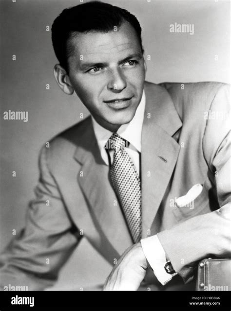 Frank Sinatra Early 1950s Stock Photo Alamy