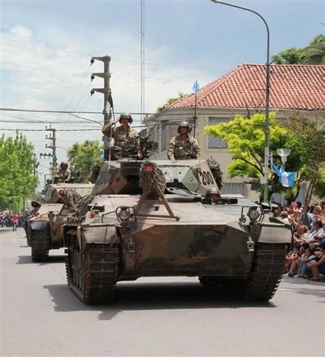 Tam Tanque Argentino Mediano Argentine Army Military Vehicles