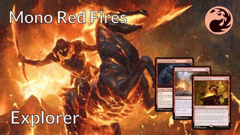 Big Red On Arena Mono Red Fires BRO Explorer MTGA YouTube