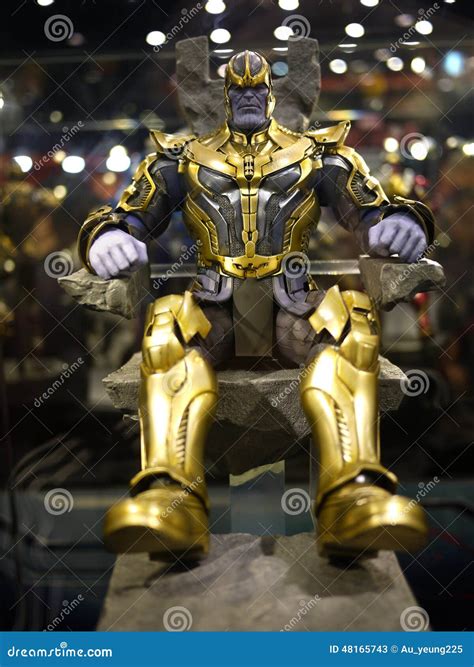 Thanos In The Avengers Age Of Ultron Editorial Stock Photo Image Of