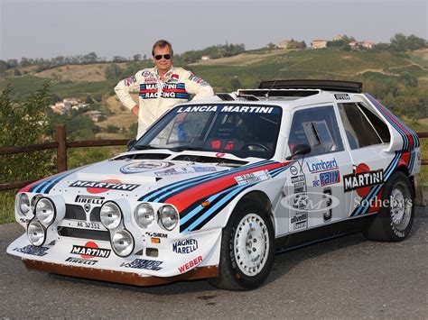 All Asta Una Lancia Delta Hf Integrale Evoluzione Ii E Una S4 Rally Martini Del 1985