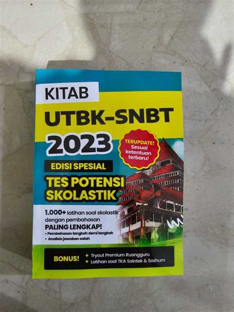 Kitab Utbk Snbt Tps Tes Potensi Skolastik 2023 Lazada Indonesia