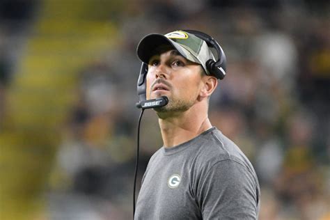 Matt Lafleur Reacts To Awful First Half Performance From Packers The Spun